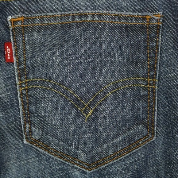Levi's 522 Ultra Low Boot Jeans Stretch 8 Short X 29 - Picture 9 of 9